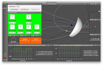 Fig. 3: Screenshot of a Kite Power Simulation